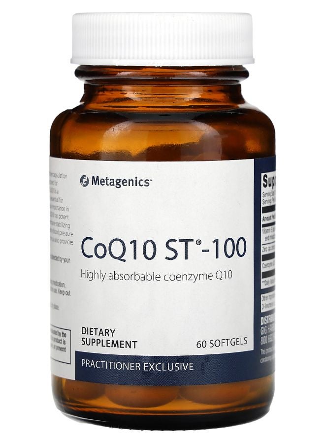Metagenics CoQ10 ST-100 60 Softgels