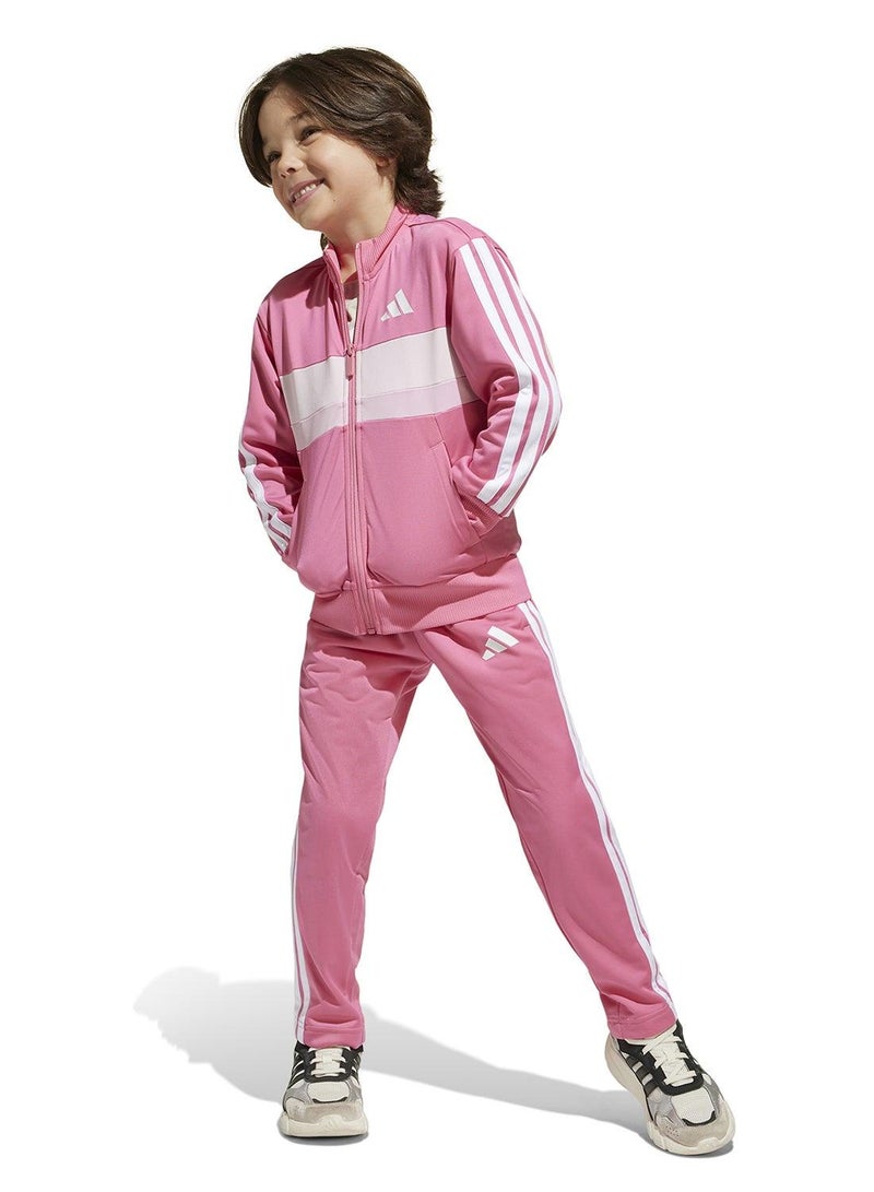 Adidas Seasonal Essentials Tiberio 3-Stripes Tricot Track Suit Kids - Image 1