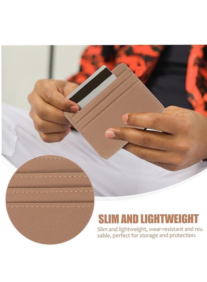 محفظة بطاقات عمل جلدية بطبعة سحلية وحامل بطاقات بنكية متعدد الوظائف - Image 3