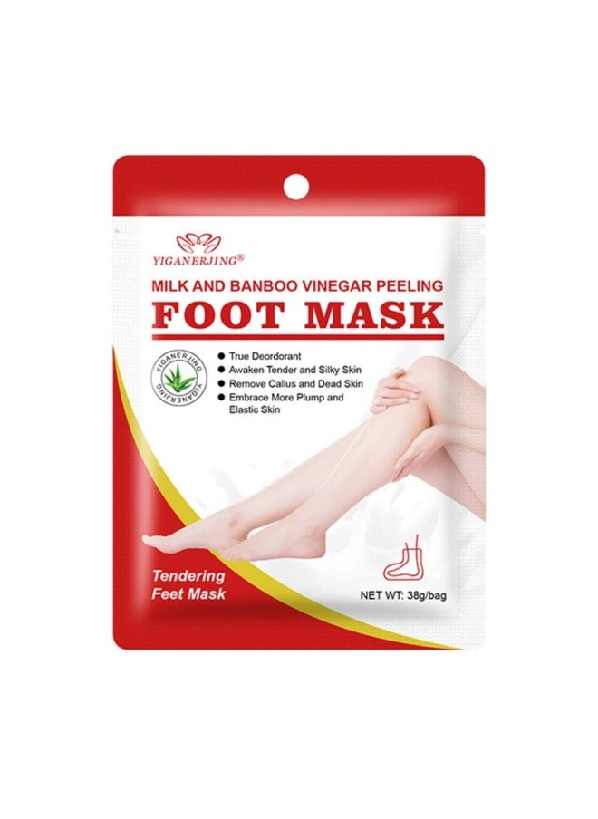 klarako - Yiitay Foot Peeling Mask Exfoliating Foot Mask Feet Mask Peel Off Foot Mask Socks for Remove Dead Skin, Foot Moisturizing Mask for Soft Feet, Exfoliating Booties 1 Pair - Image 1
