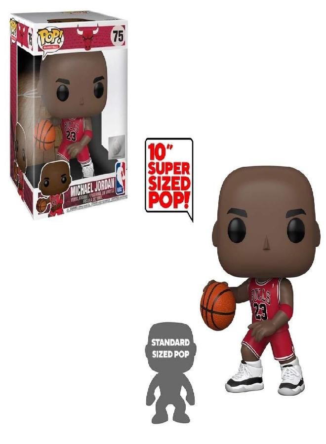 Funko Pop! Nba: Bulls - Michael Jordan 10" (Red Jersey) - Image 3