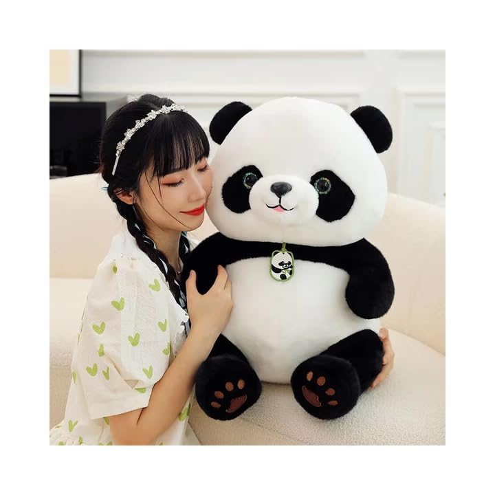 Tinytotem Panda Soft Toy Stuffed Plush for Boys and Girls Cute Plushie Home Décor Teddy Bear 45 CM - Image 1