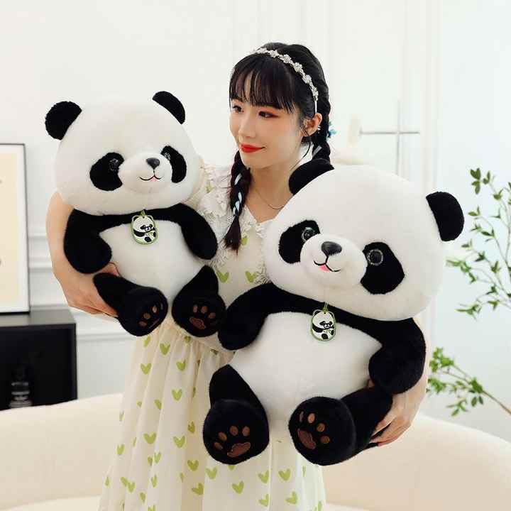 Tinytotem Panda Soft Toy Stuffed Plush for Boys and Girls Cute Plushie Home Décor Teddy Bear 45 CM - Image 2