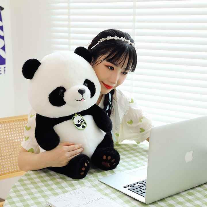 Tinytotem Panda Soft Toy Stuffed Plush for Boys and Girls Cute Plushie Home Décor Teddy Bear 45 CM - Image 4