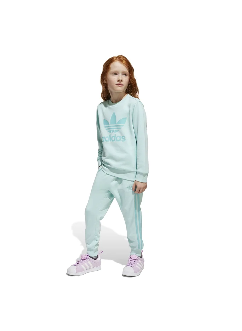 Adidas adidas TREFOIL CREW SE Blue Originals Kids SUITS