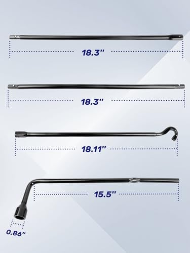 Xongjojo Upgraded Tundra/Sequoia Heavy Duty Spare Tire Tool Kit Compatible with 2007-2021 Tundra, 2008-2021 Sequoia OEM Replacement - Image 2