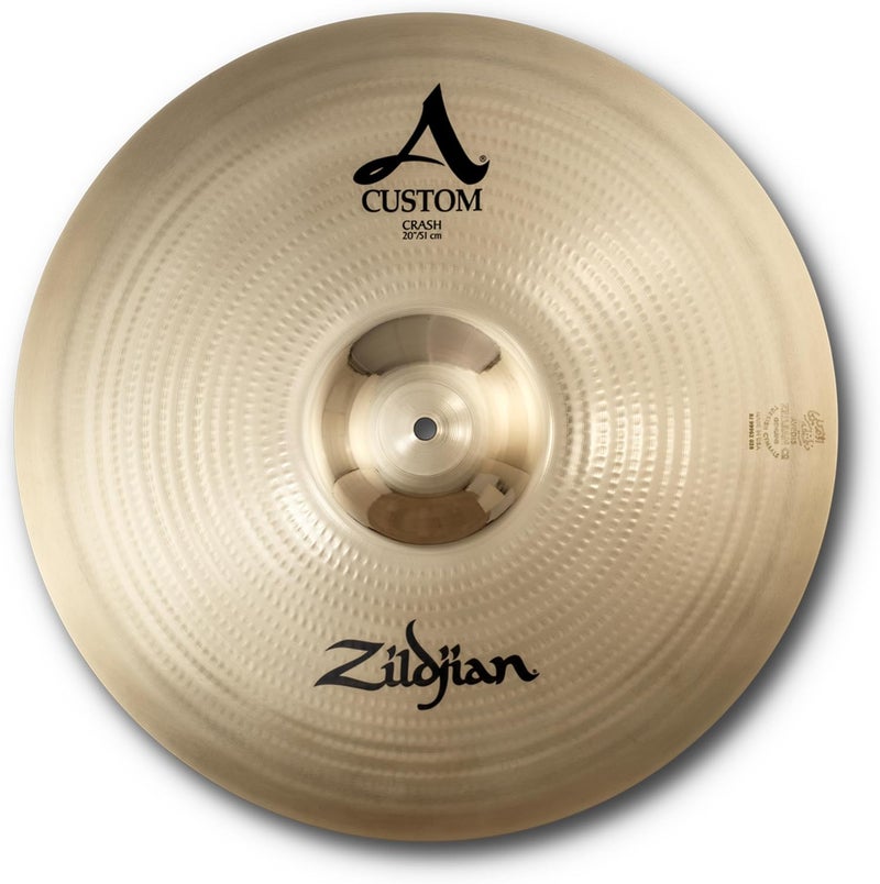 Zildjian A Custom 20 Inch Crash Cymbal - Image 1