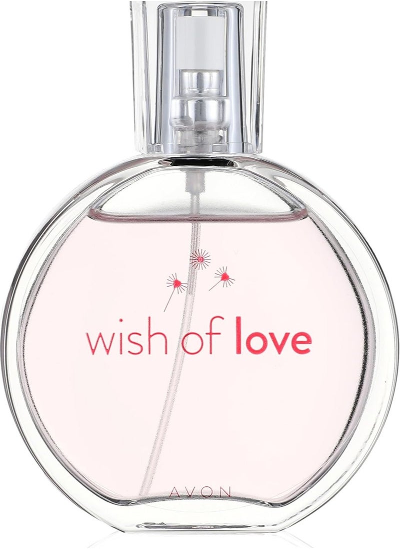 آفون عطر ويش اوف لوف للنساء - 50 مل، او دي تواليت من افون  - Image 1