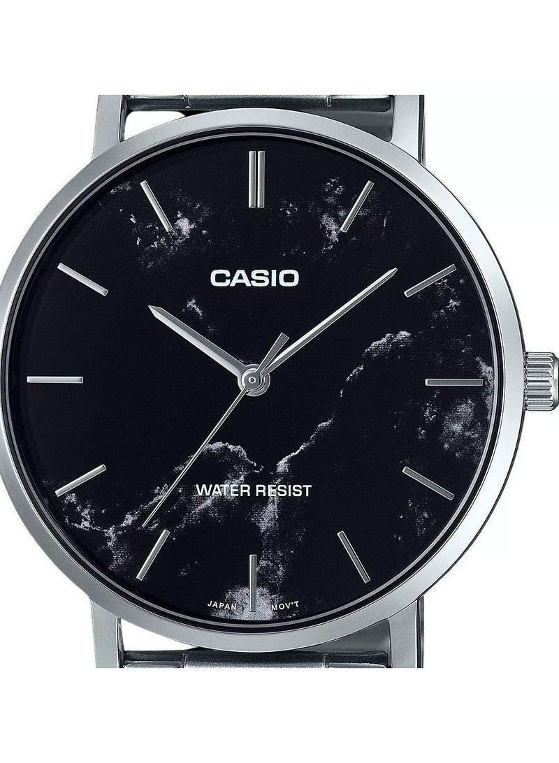 Casio Standard Analog Black Dial Dress Quartz Men's Watch MTP-VT01DM-1A - Image 3