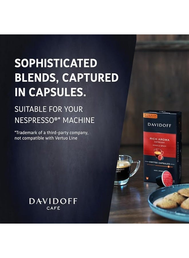دافيدوف كبسولات قهوة غنية برائحة عطرية من دافيدوف، ريتش اروما  5 جرام - Image 3