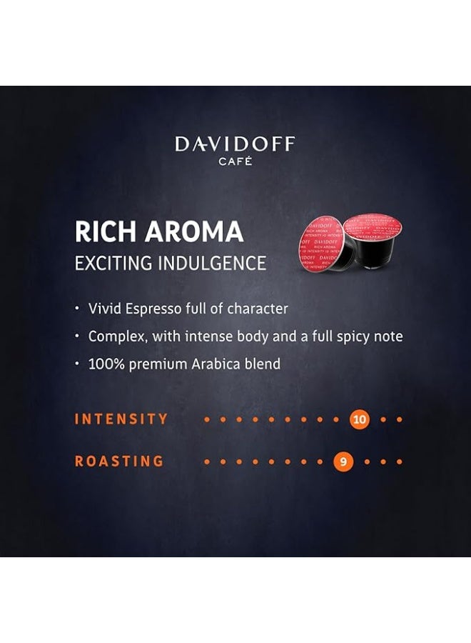 دافيدوف كبسولات قهوة غنية برائحة عطرية من دافيدوف، ريتش اروما  5 جرام - Image 4