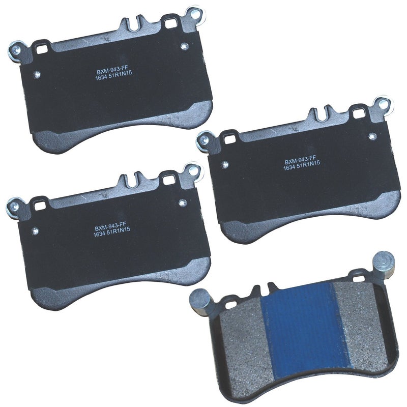 Bendix Premium SBM1634 Semi-Metallic Front Brake Pads for Mercedes-Benz CLS500 2018-2011, CLS550 2018-2012, E550 2014-2012, SLC43 AMG 2020-2017, SLK55 AMG 2013-2012, SLK55 AMG 2016-2015 - Image 4