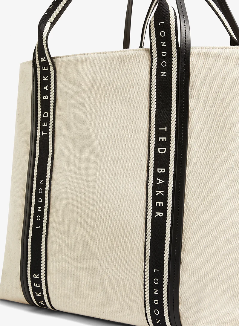 Ted Baker  Laurine Canvas Webbing Detail Large Shopper for Women | Best Price UAE