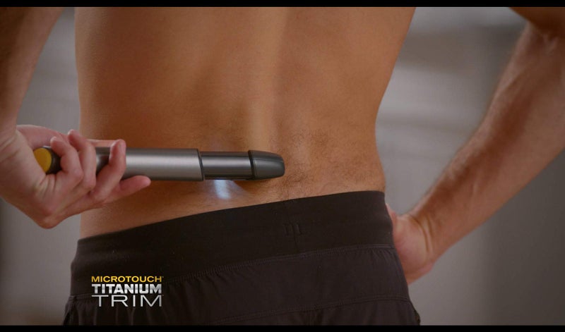 Micro Touch Titanium Trim, Lighted Hair Cutting Tool and Body Groomer - Image 5