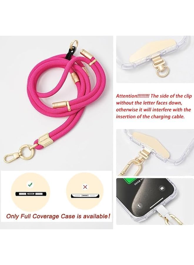 Green Tiger Universal Phone Lanyard Crossbody Phone Strap, Adjustable Neck Strap Metal Buckle Cell Phone Cord Strap Compatible with Most Mobile Phone - Image 3