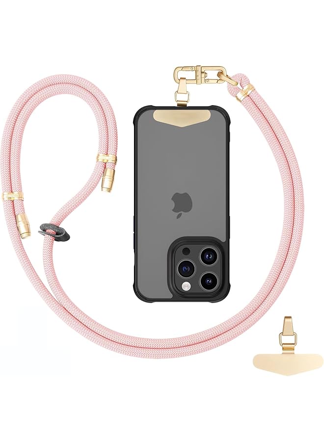 Green Tiger Universal Phone Lanyard Crossbody Phone Strap, Adjustable Neck Strap Metal Buckle Cell Phone Cord Strap Compatible with Most Mobile Phone - Image 1