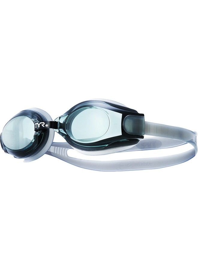 TYR Blend Corrective Optical Swimming Goggles 4 (Smokeclear) - Image 2