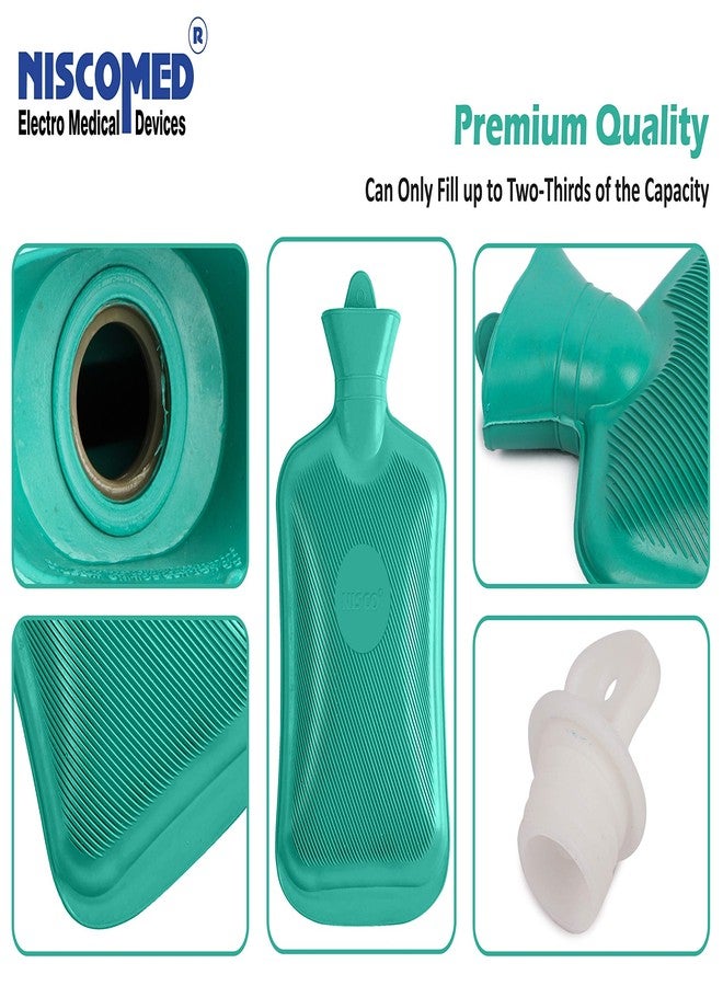 Niscomed HWB-01B Non-electrical 2 L Hot Water Bag (Green) - Image 3