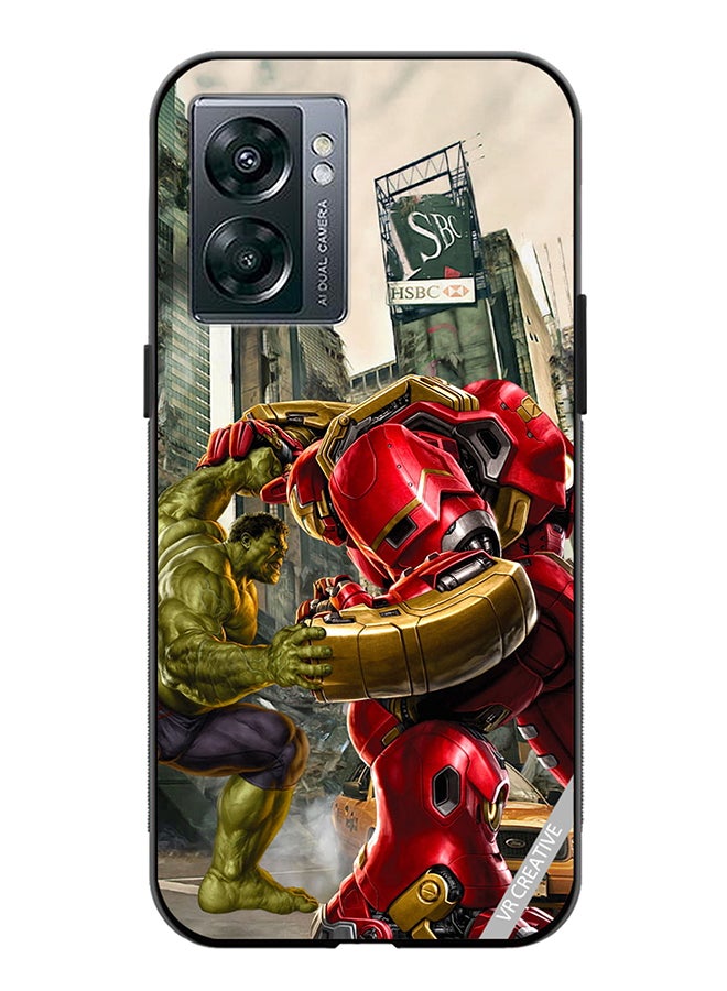 VR CREATIVE Protective Case Cover For Oppo A57 5G Brown Butterfly On Flower Design Multicolour - Image 1