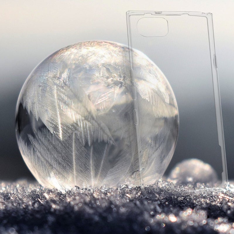 kwmobile Case Compatible with BlackBerry KEYone (Key1) - Clear Case Soft Slim Flexible Protective TPU Phone Cover - Transparent - Image 4