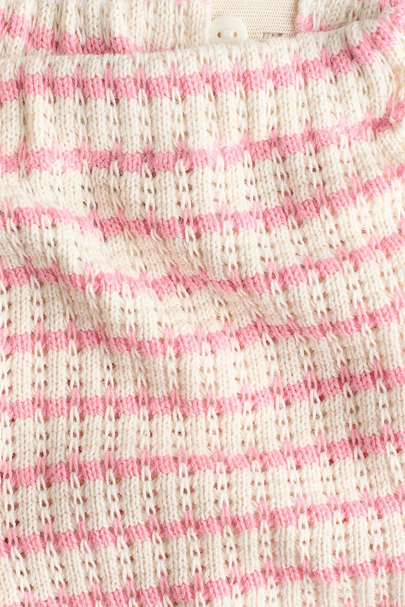 H&M 2-piece textured-knit set