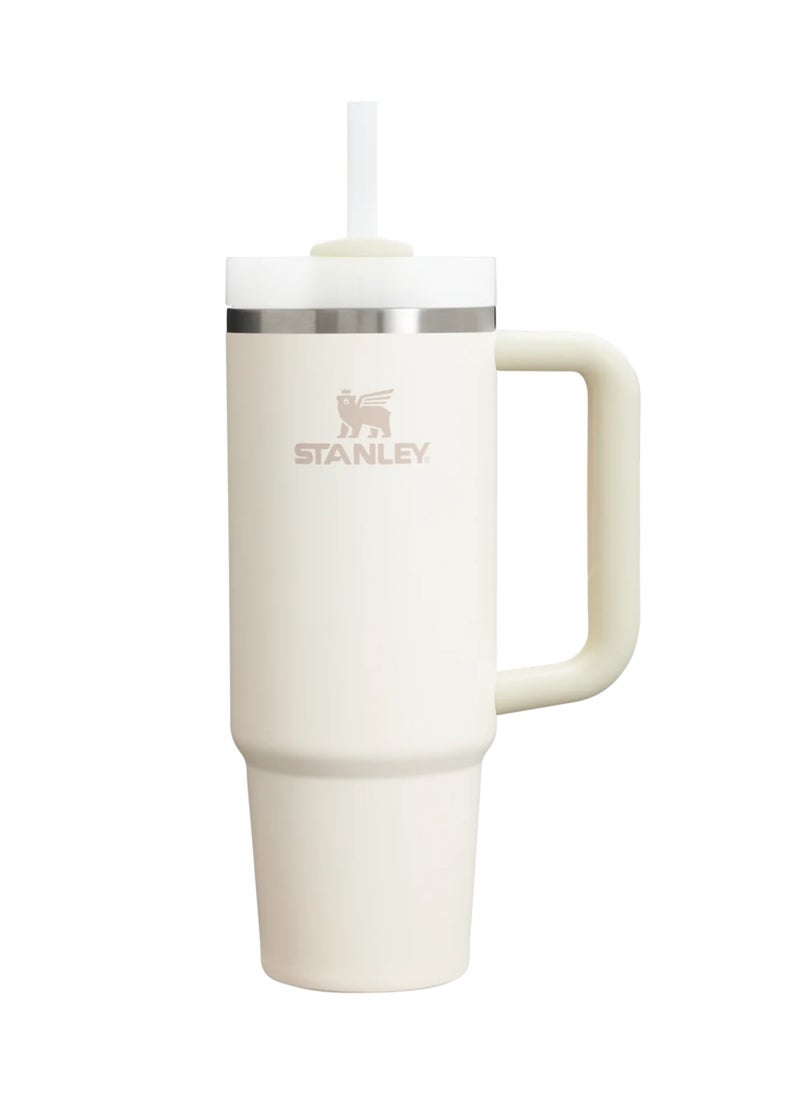 Stanley - Stanley cup Stainless Steel with Lid and Straw for Water Iced Tea,Coffee and Smoothie,887ml-Cream 2.0 - Image 1