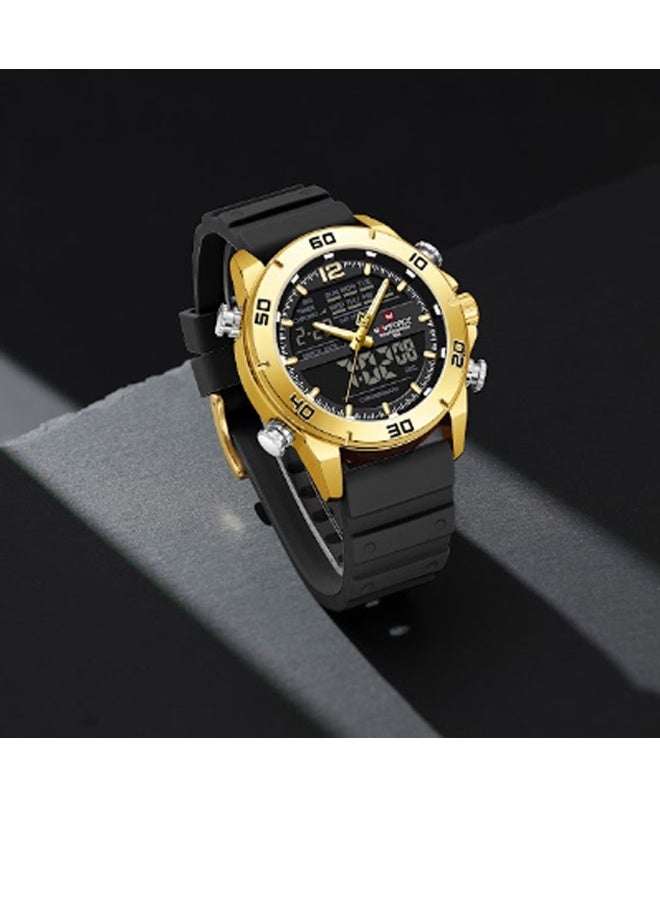NAVIFORCE Men's Water Resistant Analog/Digital Watch NF9253 - Image 3
