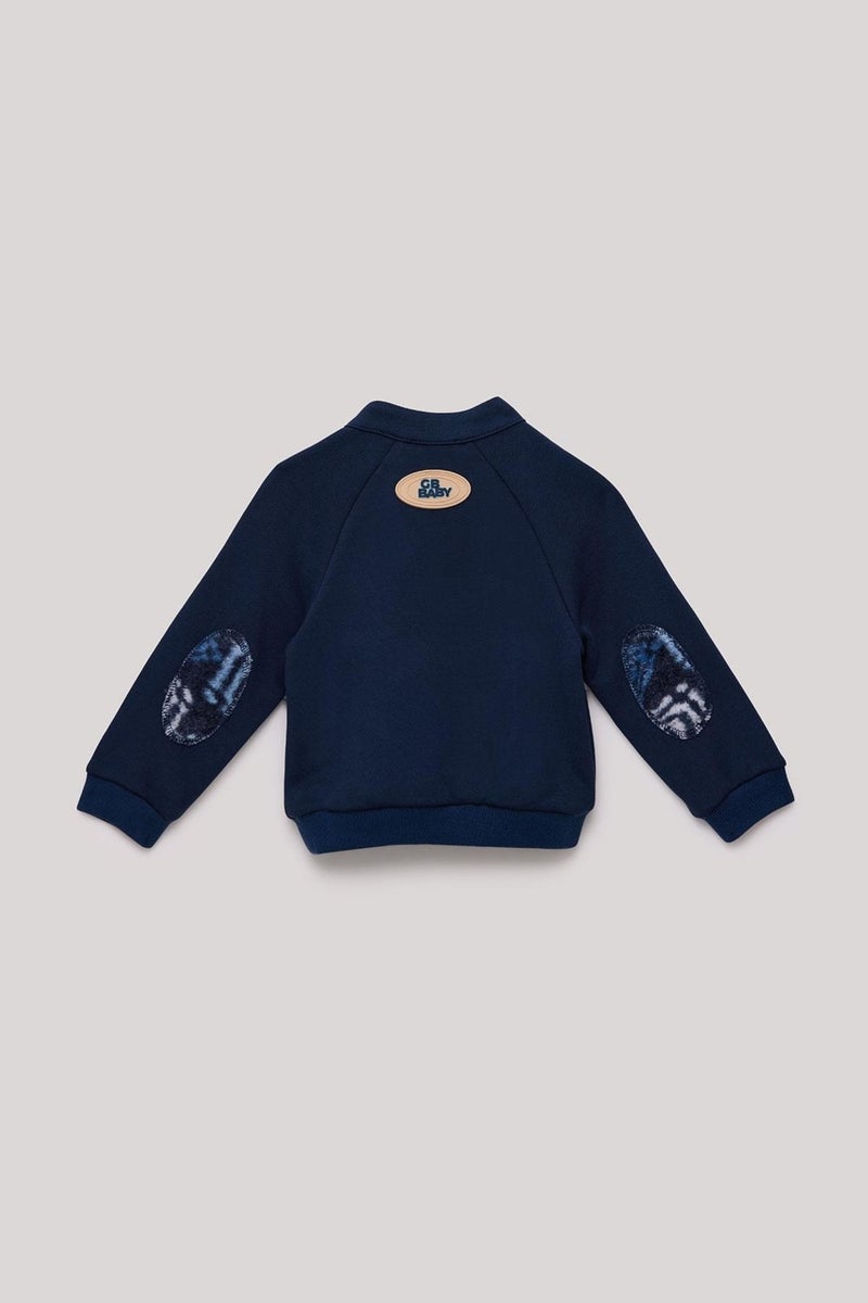 GB Baby Bg Store Baby Boy Navy Blue Sweatshirt  - Image 2