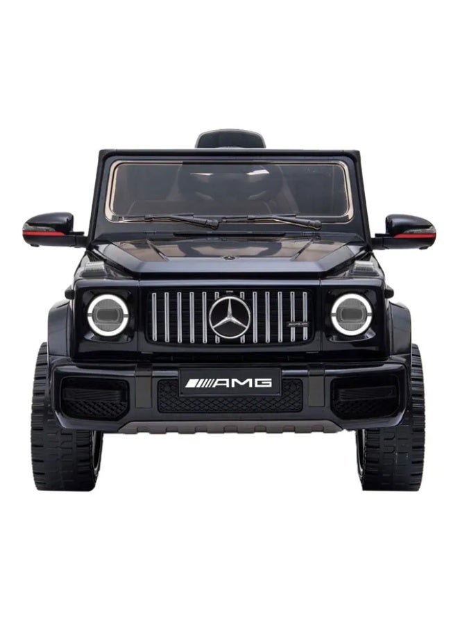 Mercedes-Benz G63 12V Battery Ride On Car with Remote Control for Kids,with EVA wheels , Suspension System, Openable Doors, LED Lights, Music MP3 Player -BLACK - Image 2