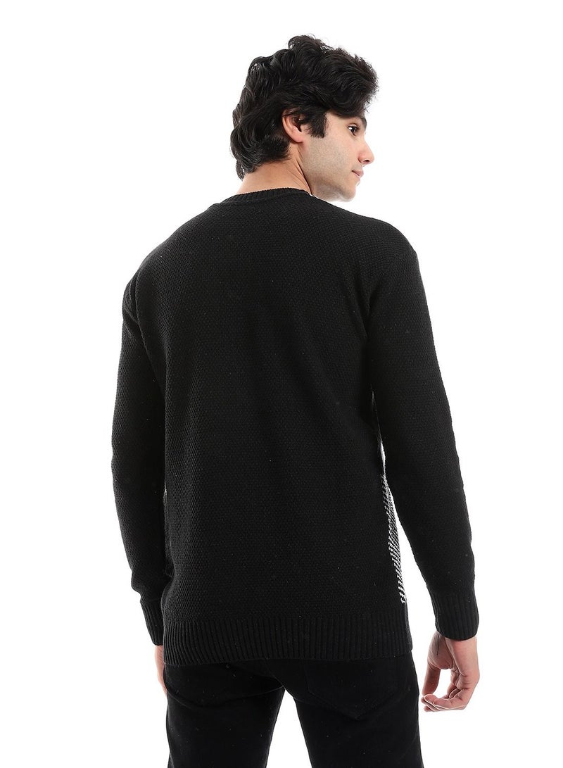 سيزار بلوفر رجالي صوف بتصميمات متعددة - Image 4