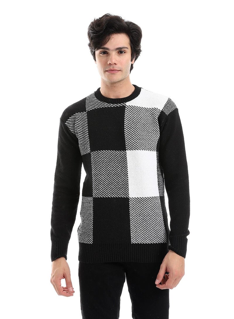 سيزار بلوفر رجالي صوف بتصميمات متعددة - Image 1