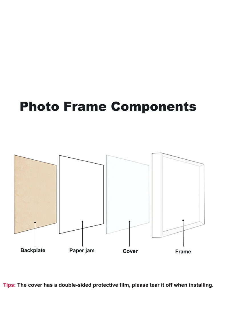 إطار عرض صندوق الظل 10x10 بوصة، عبوة 2، إطار صورة ثلاثي الأبعاد أعمق 3 سم، صندوق عرض للذكريات، ذكريات الزفاف، الحرف، التذاكر والصور - Image 5