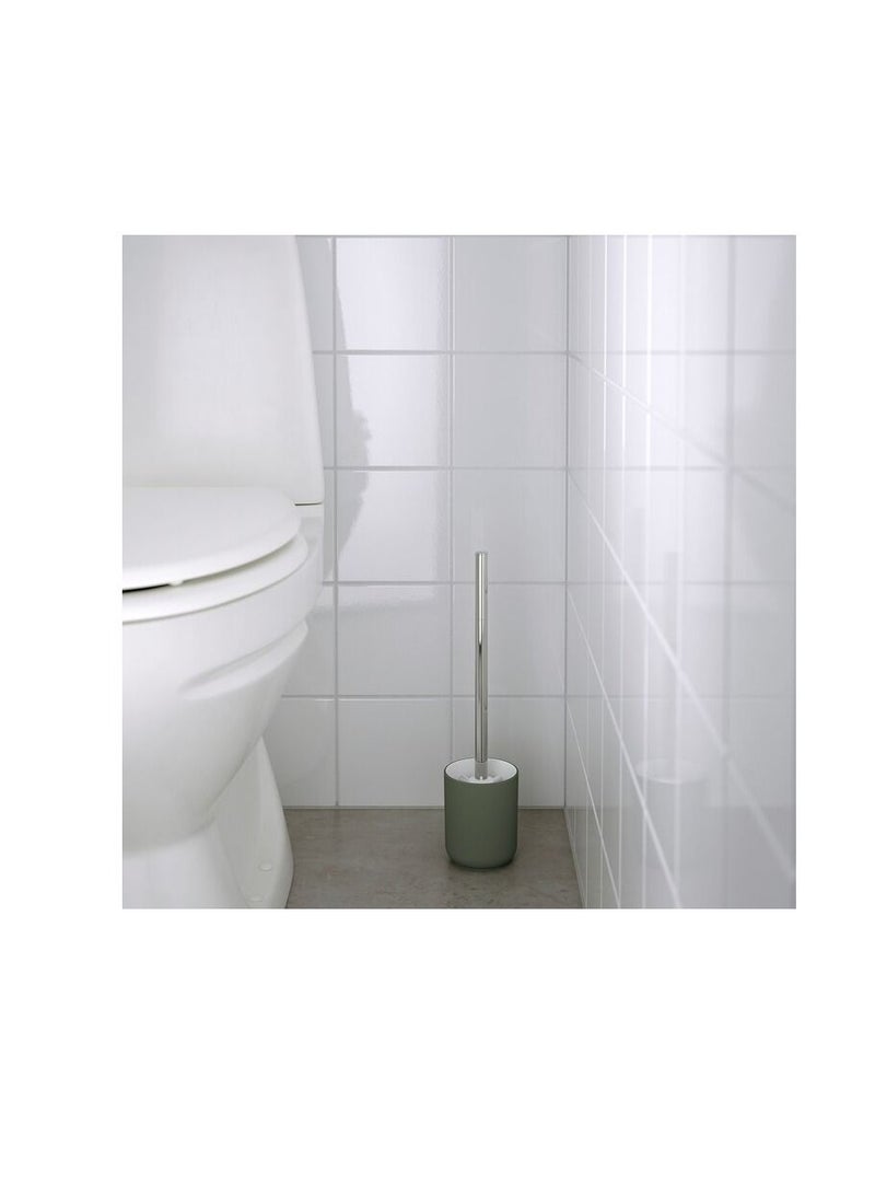 فرشاة المرحاض، رمادي - أخضر - Image 3