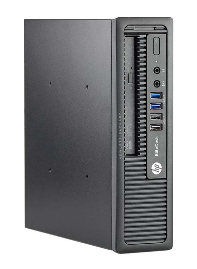 HP جهاز كمبيوتر برجي إيليت ديسك مزود بمعالج كور i5 وذاكرة رام سعة 4 جيجابايت ومحرك أقراص صلبة سعة 500 جيجابايت وبطاقة رسومات مدمجة إنتل سعة 1 جيجابايت أسود - Image 1