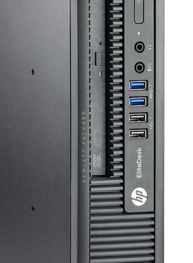HP جهاز كمبيوتر برجي إيليت ديسك مزود بمعالج كور i5 وذاكرة رام سعة 4 جيجابايت ومحرك أقراص صلبة سعة 500 جيجابايت وبطاقة رسومات مدمجة إنتل سعة 1 جيجابايت أسود - Image 4