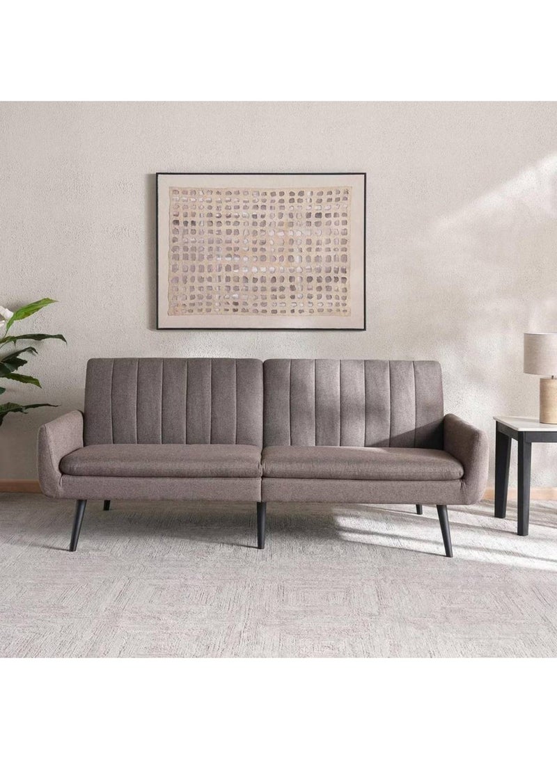 Pan Home أريكة سرير شايان - بني - Image 4