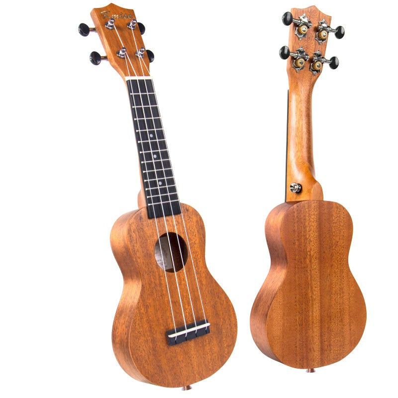 Kmise Ukulele Soprano Ukelele 17 Inch Mini Travel Pocket Ukalalee for Kids Beginners Adults