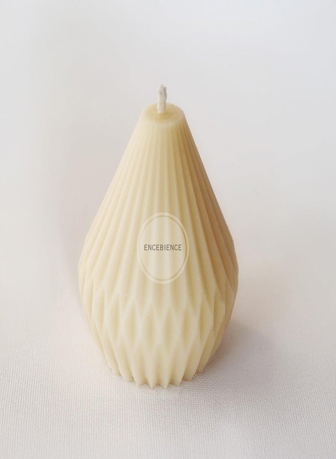 Encebience Scented Pear Lantern Candle Gift Set | 100% Pure Soy & Bees Wax | Premium Blue Ocean Aroma | Pear Lantern Design Home Décor Candles - Set of 2 (135 gm Each) | Medium - Image 2