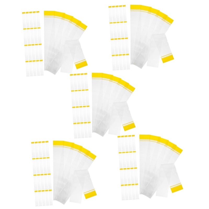 Reusable Ice Candy Bags Leak Proof Design 5 Pack Portable Pouches For Snacks And Juices - Image 2