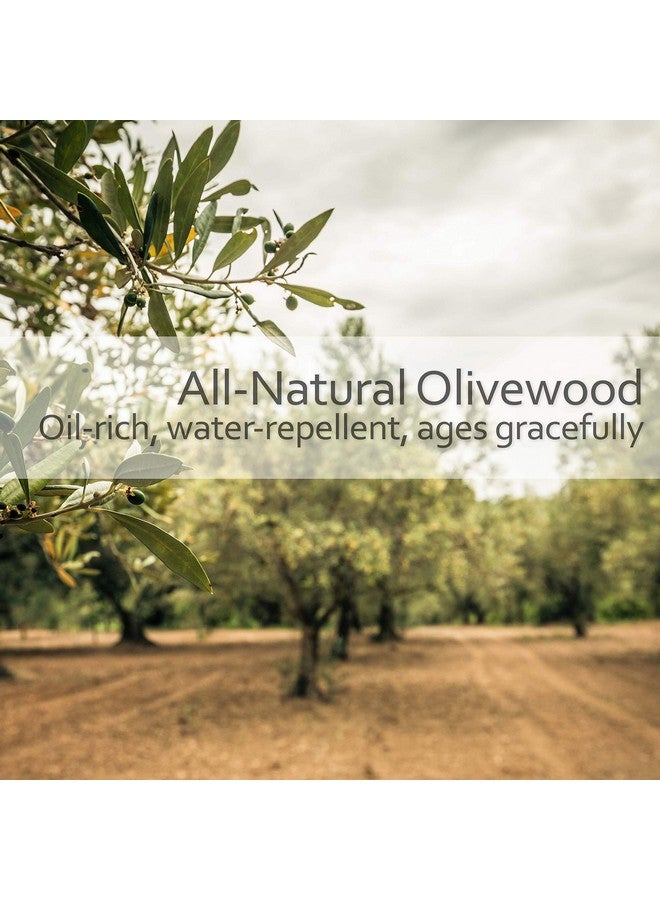 Redecker Goat Hair Baby Hairbrush with Waxed Olive Wood Handle, 5-3/4-Inches - Image 2