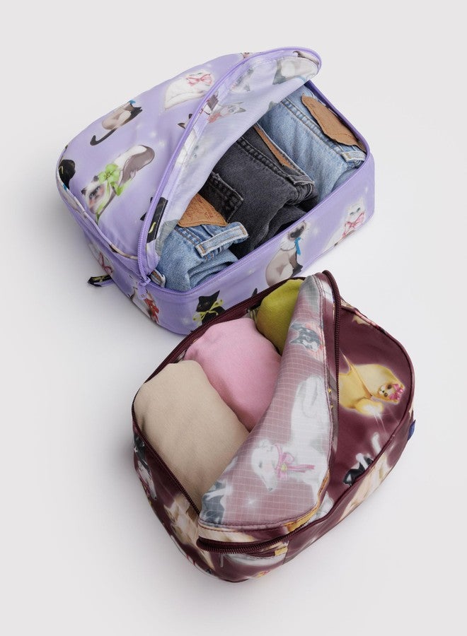 BAGGU Packing Cube Set, Fancy Animals, 10 in. x 13 in. x 4 in. - Image 2