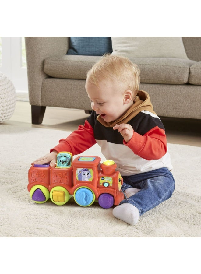 VTech - Pop and Sing Animal Train | Interactive & Developmental Toy with Sounds and Music | For Boys & Girls, Suitable for Ages 3 Months+ - Image 3