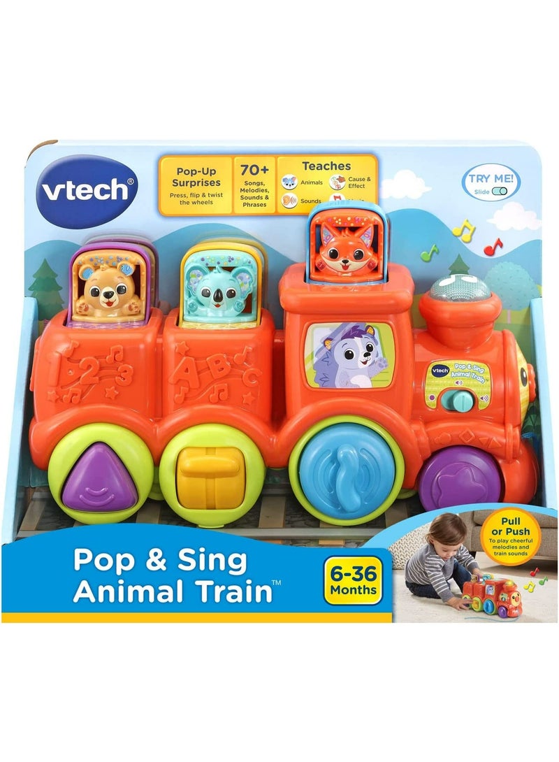 VTech - Pop and Sing Animal Train | Interactive & Developmental Toy with Sounds and Music | For Boys & Girls, Suitable for Ages 3 Months+ - Image 5