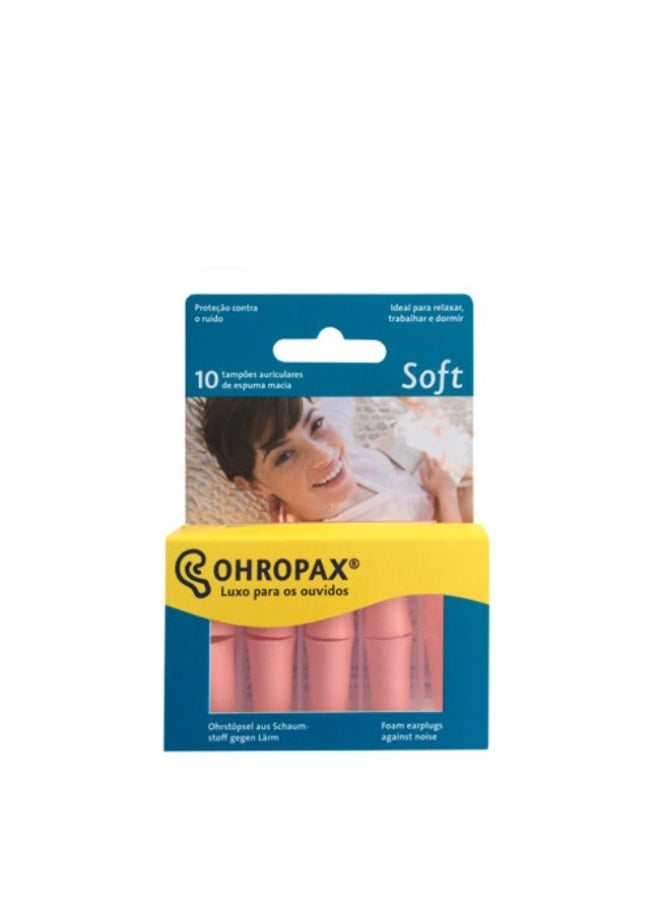 Ohropax Soft Foam Earplugs x10 - Image 1