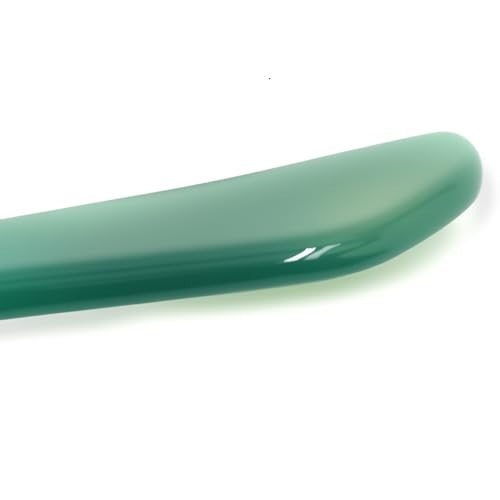Dtacke Green 11cm/4.3" Polishing Burnisher Natural Agate Knife Gold Silver Jewellery Hand Polishing Burnisher Tool - Image 5