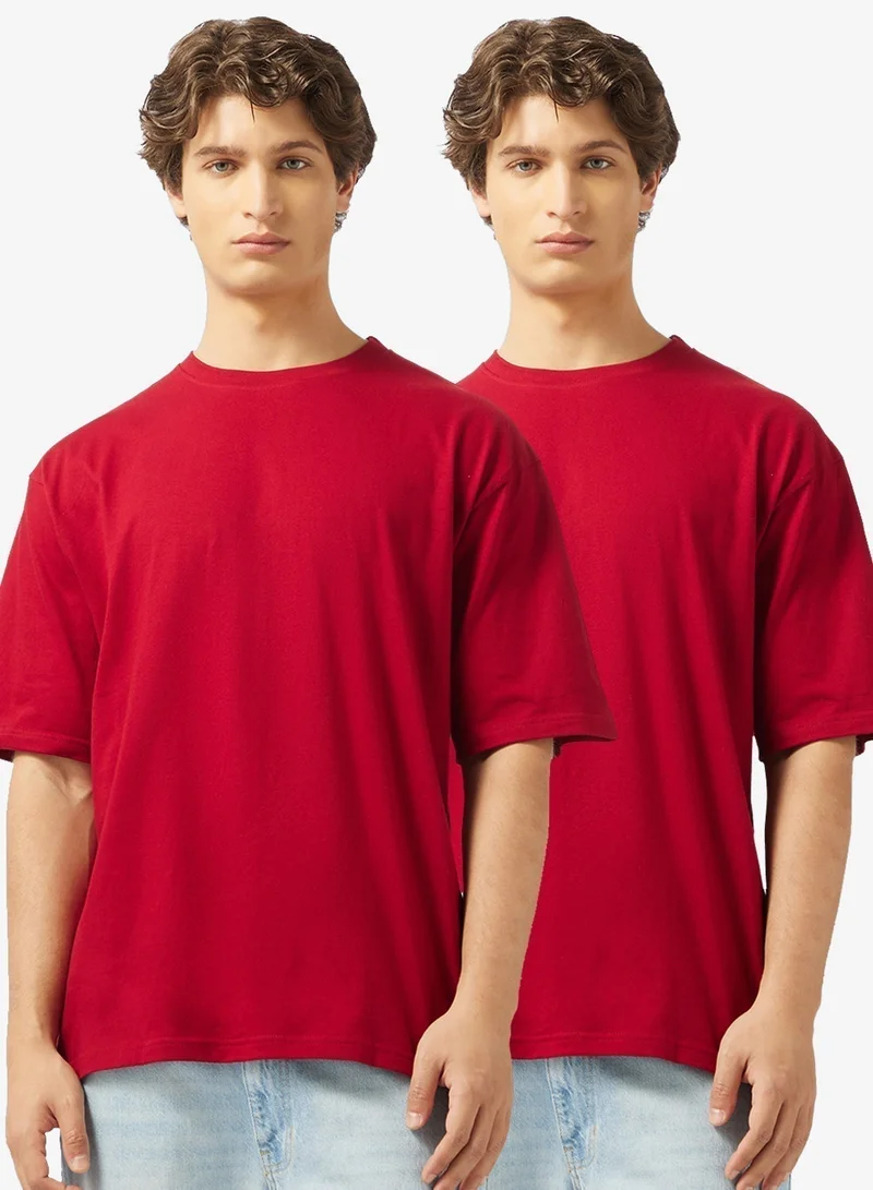 Pack of 2 Oversized T-Shirt