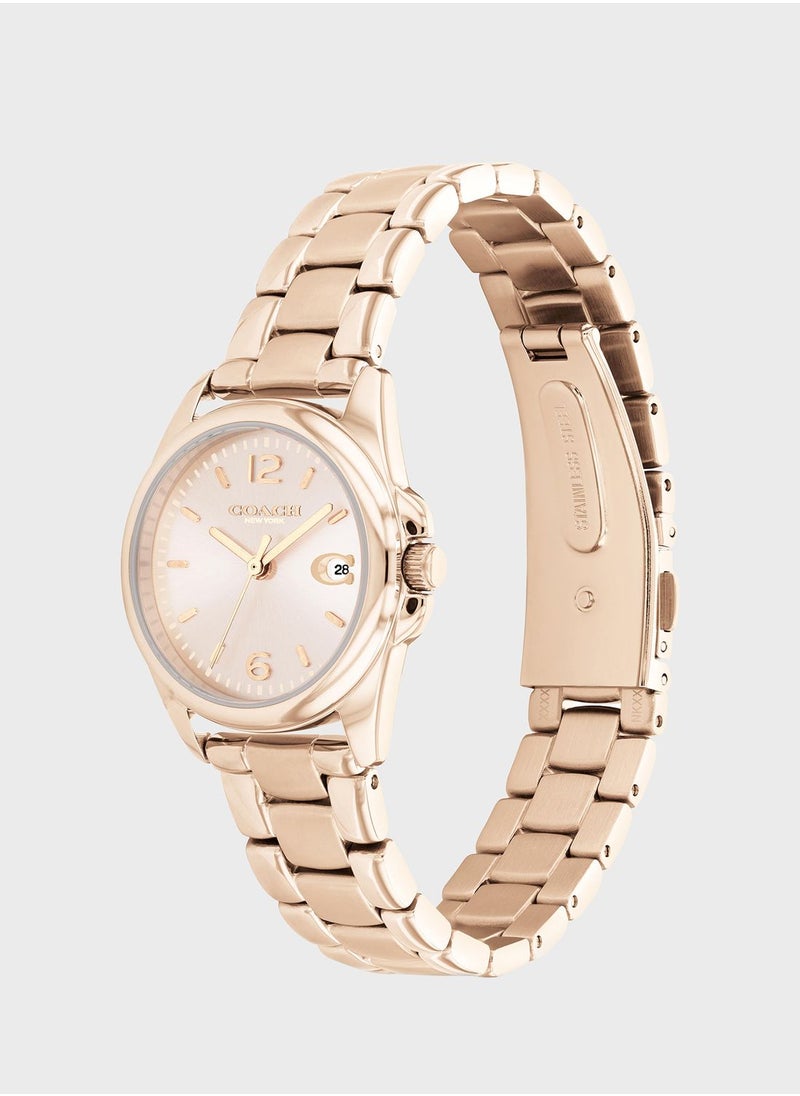 Greyson Steel Strap Analog Watch