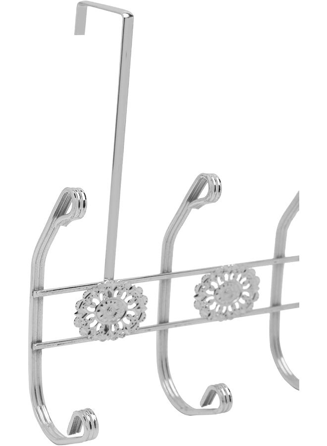 Wall Mount Dress Hanger, Silver  - Image 3