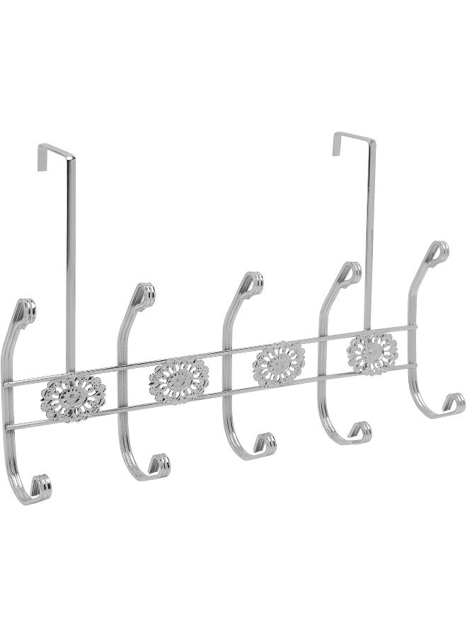 Wall Mount Dress Hanger, Silver  - Image 2