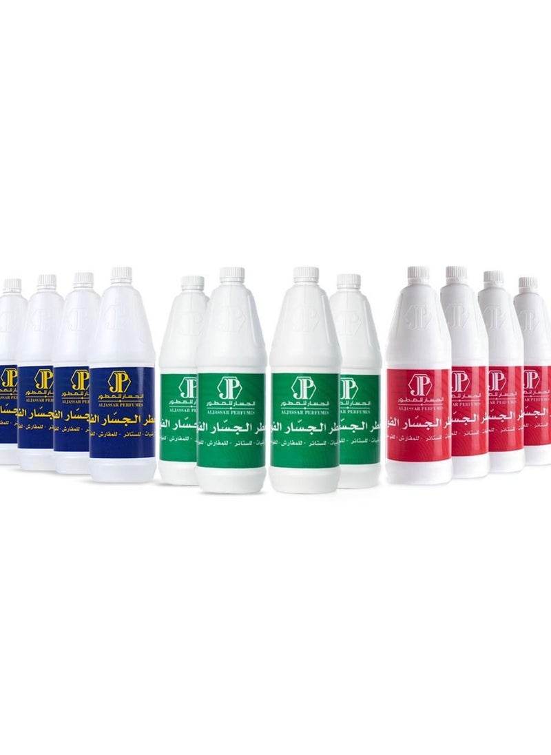 الجسار للعطور - معطر الجسار الفواح للارضيات والستائر والمفارش والفواحات 1 لتر - Image 1